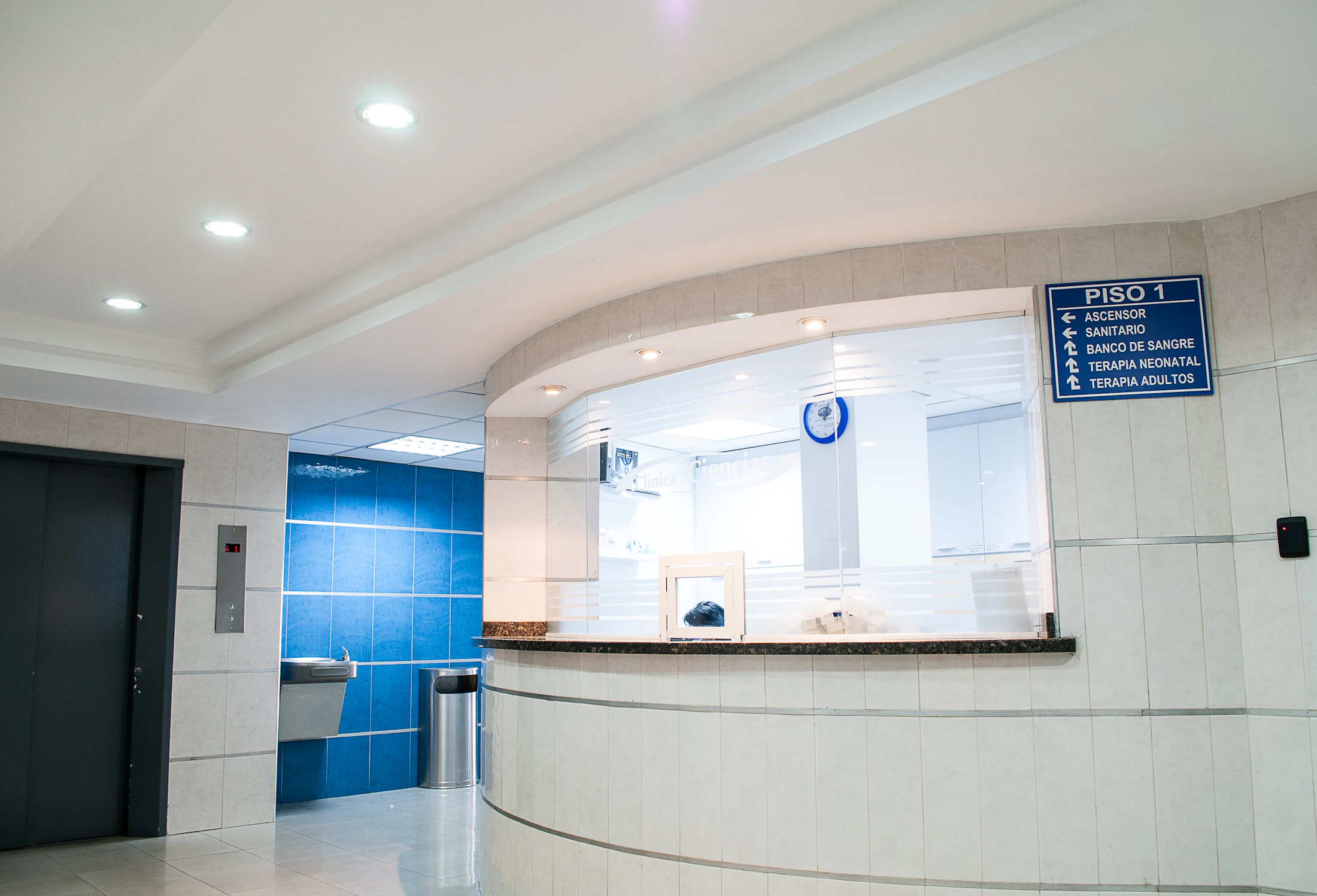 Bright modern clinical facility