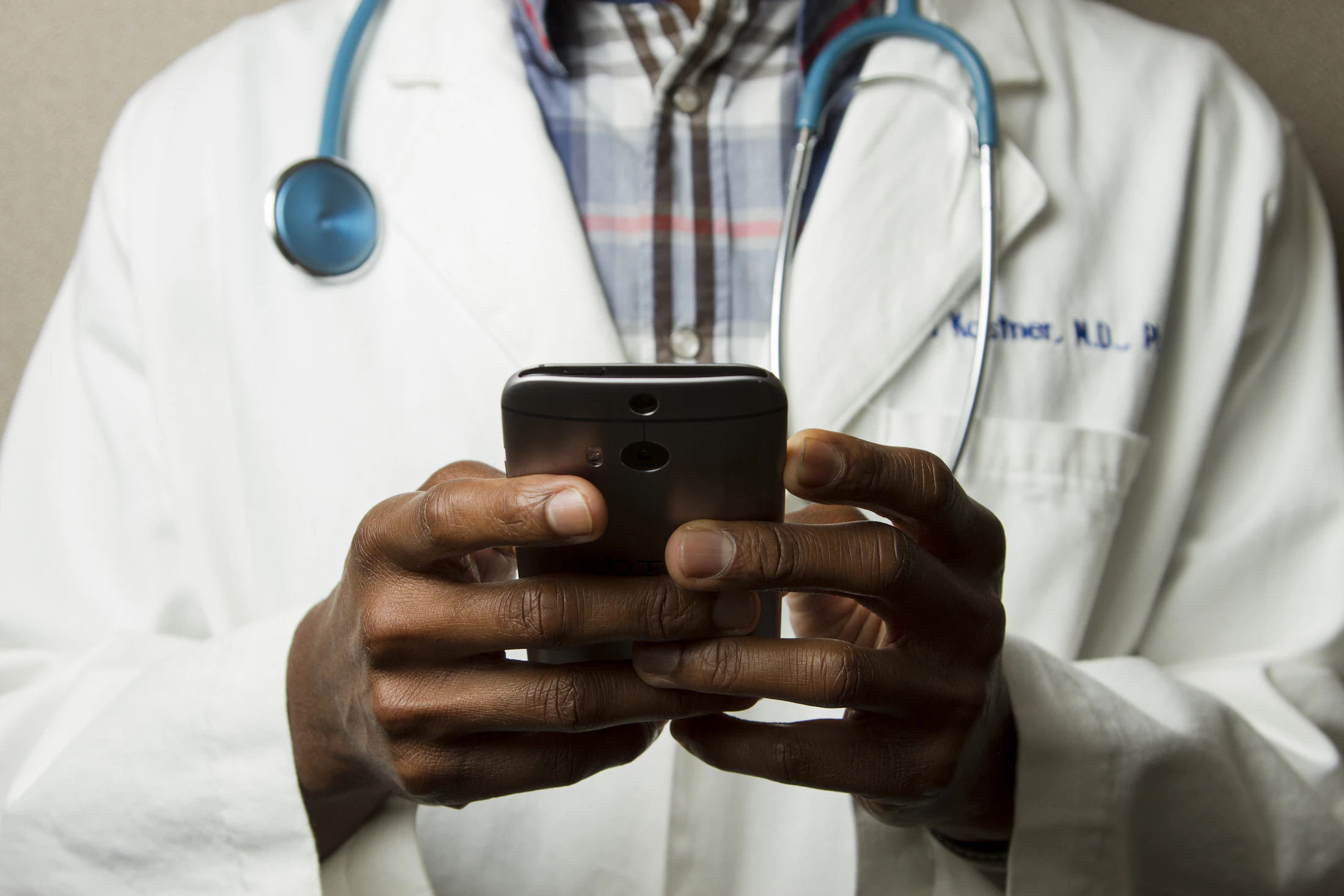 Healthcare team at work